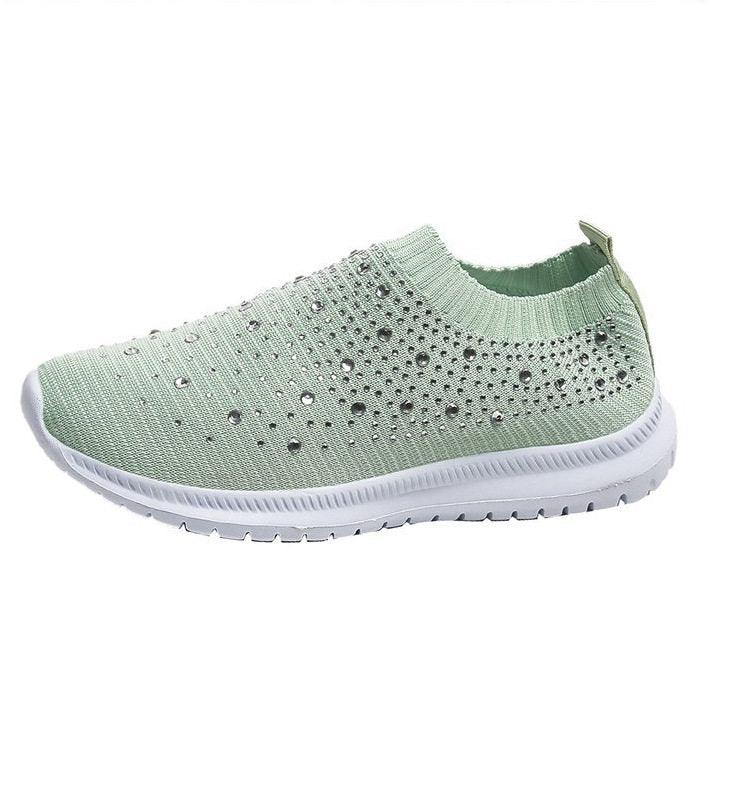CloudWalk Slip-On Sparkle Sneakers,