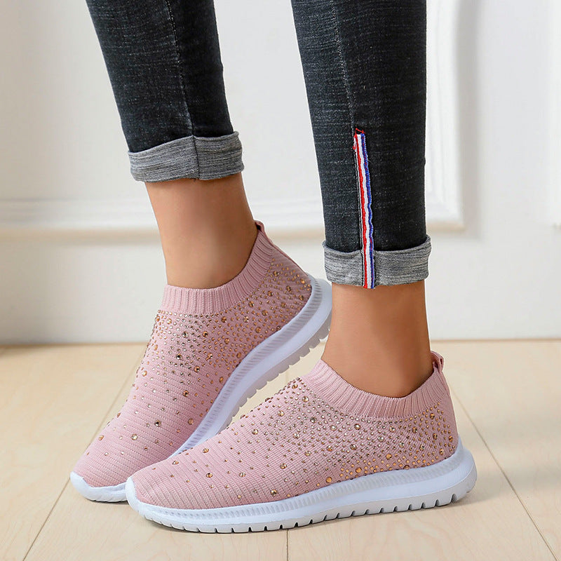 CloudWalk Slip-On Sparkle Sneakers,