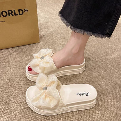 CloudWalk Elegant Bow Slippers
