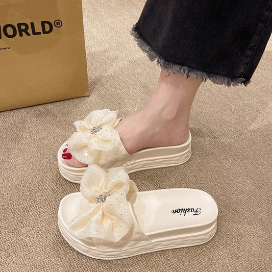 CloudWalk Elegant Bow Slippers