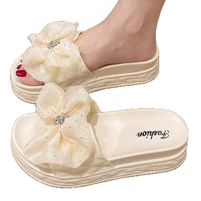 CloudWalk Elegant Bow Slippers